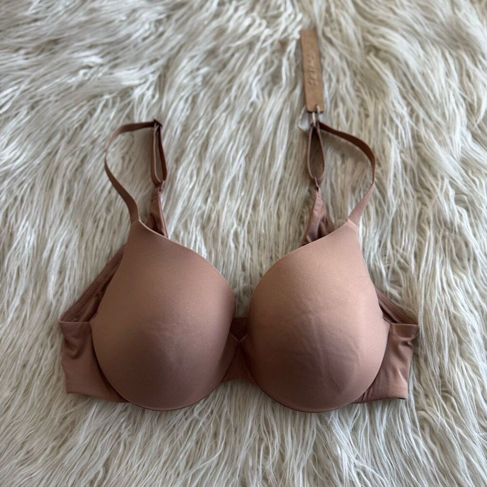 Skims Smoothing Intimates Full Coverage Lightly Lined Bra Sienna Size 34B